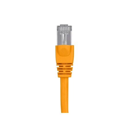 Monoprice Cat6A Ethernet Patch Cable - Snagless RJ45_ 550Mhz_ STP_ Pure Bare Cop 24406